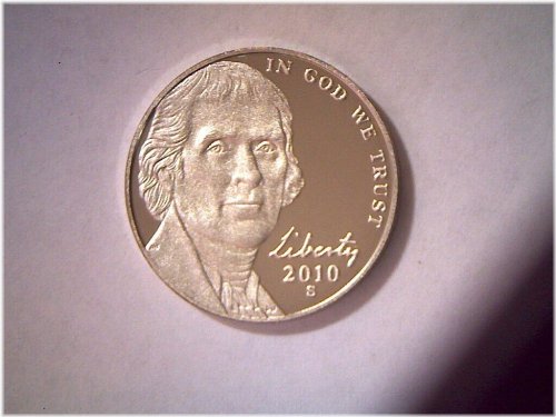 2010 S 5C Proof Jefferson Nickel