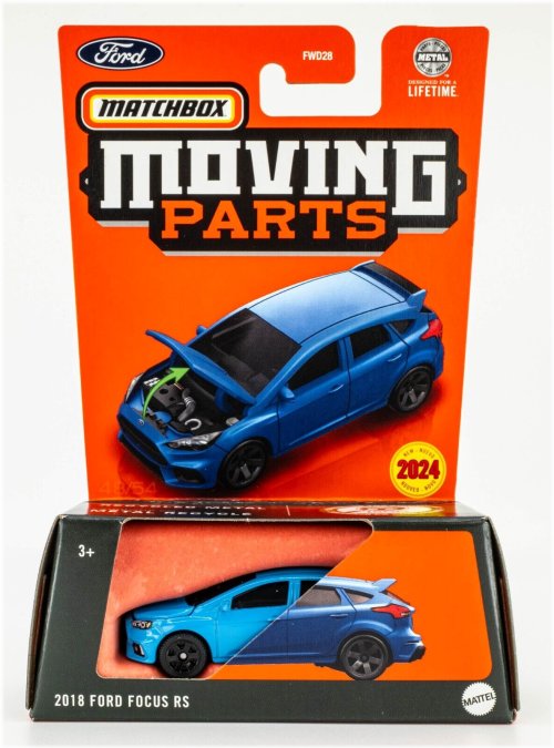 Nitrous Blue Moving Parts Ford Focus RS