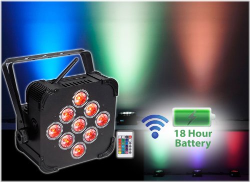 Rockville Spectrum 60 LED Wash Light