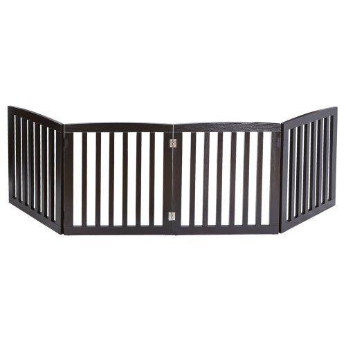 Espresso Pet Gate