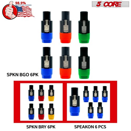 PoleSpeak Male Plug Set