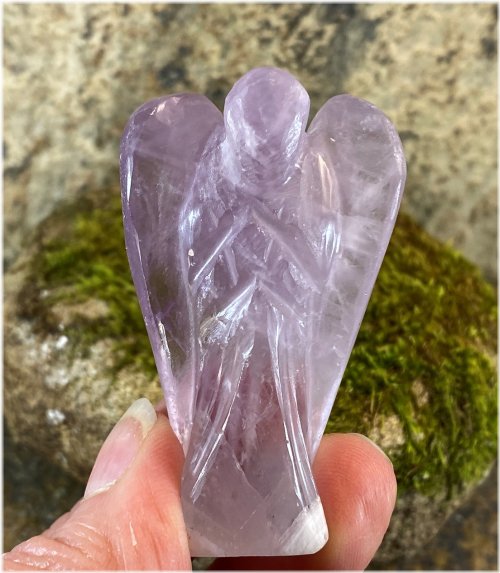 Amethyst Angel Archangel Figurine