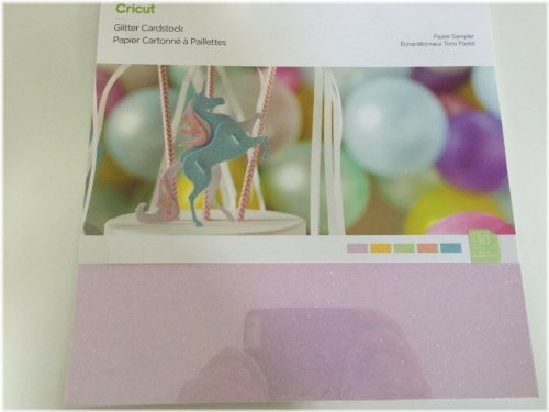 Pastel Glitter Cardstock Sampler