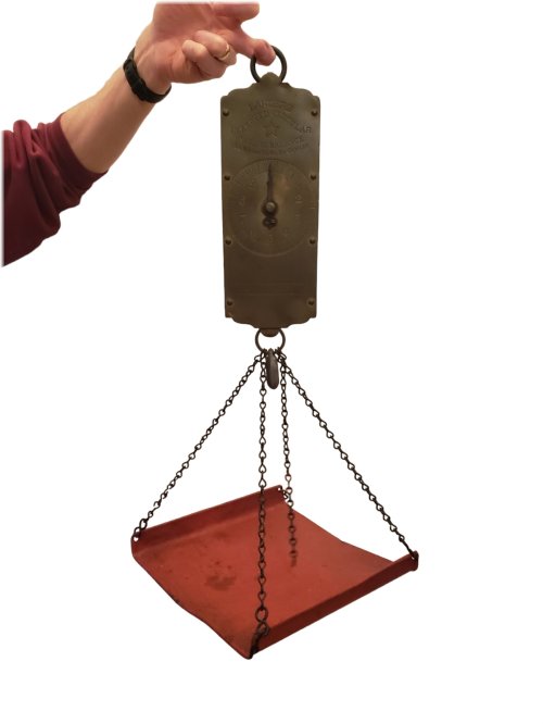 Rustic Homestead Hanging Scale