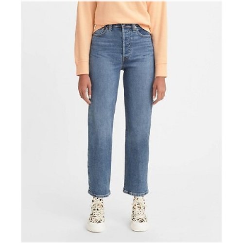 Rise Ribcage Straight Jeans