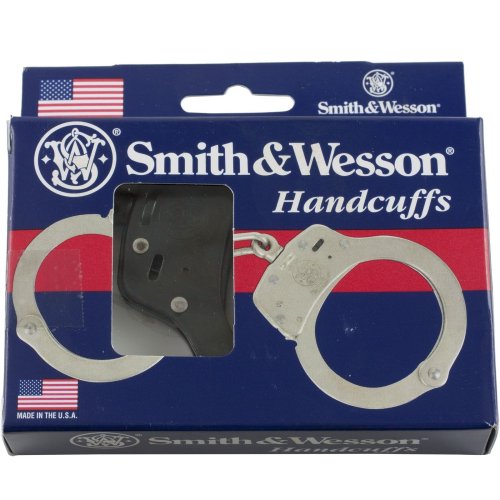 Nickel-Blued Handcuffs by Smith & Wesson