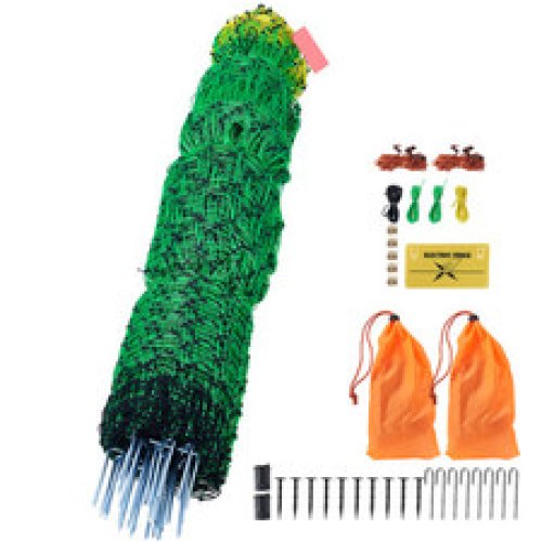 SecureGuard Electric Netting Fence Kit