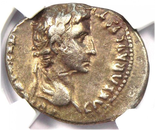 Imperial Silver Denarius - Augustus Coin
