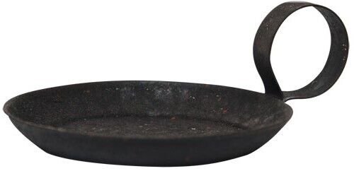 Rustic Iron Candle Pan Tray