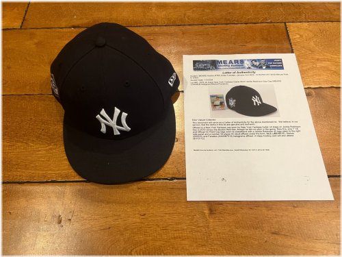 2019 JA Happ New York Yankees Jackie Robinson Day Game-Worn Hat