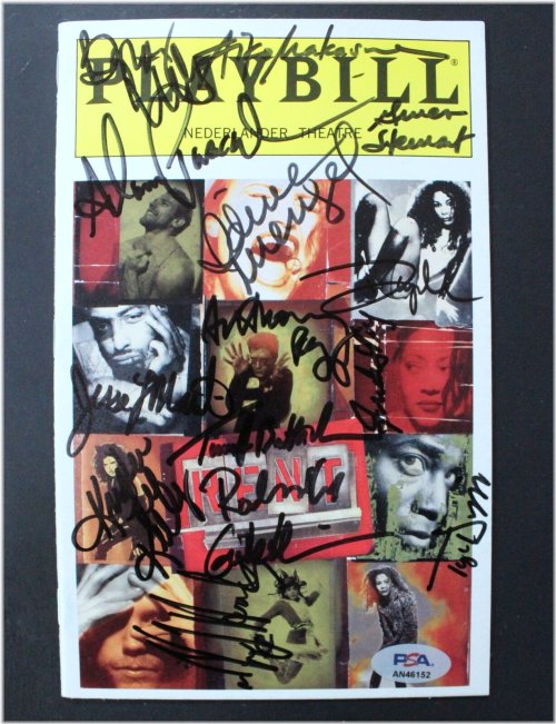 Broadway Legends Signed Playbill Collection