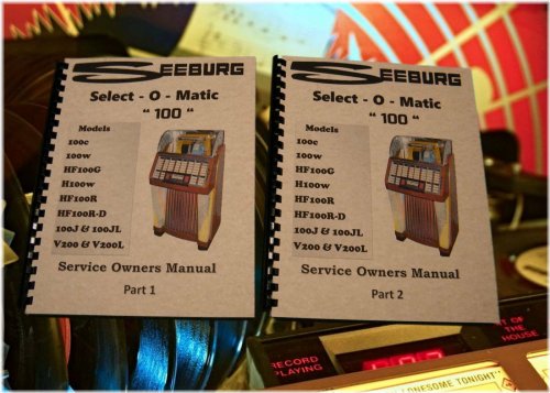 Seeburg 100 Jukebox Guidebook