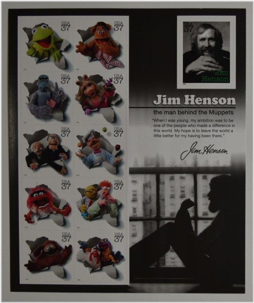 Muppet Mania Stamp Collection