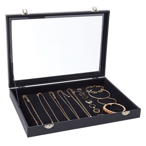 Velvet Jewelry Display Case