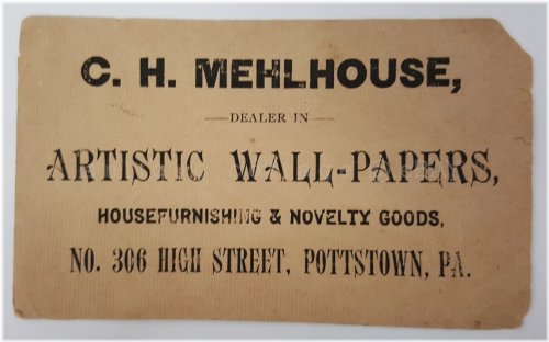 Vintage Wallpaper Dealer Card Collection