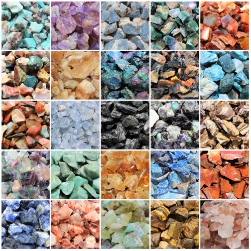 Earth's Treasures - Assorted Natural Rough Stones and Rocks