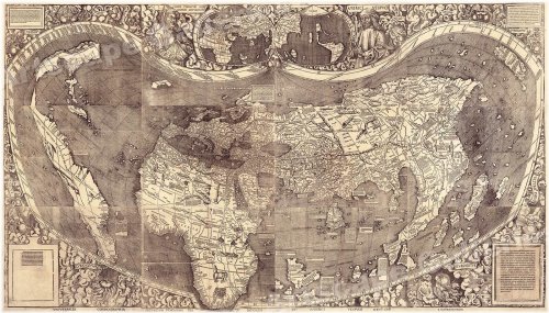 Waldseemuller's 1507 Cartographic Masterpiece