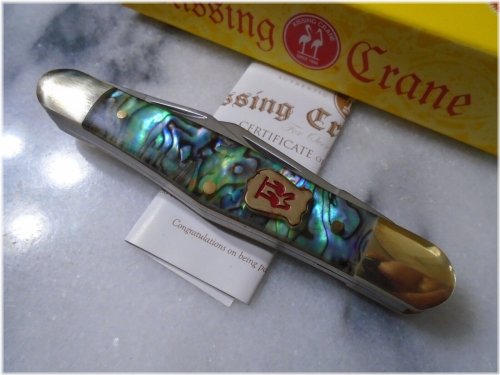 Abalone Whittler Pocket Knife