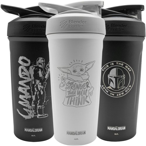 Mandalorian Steel Mixer - 24 oz. Insulated Shaker Bottle