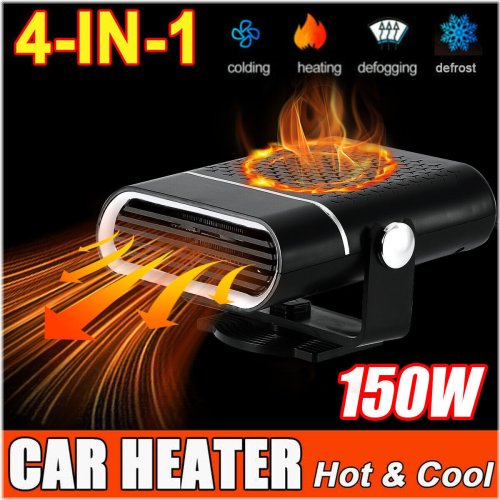 AutoHeat 200: Portable 12V Electric Car Heater and Defogger