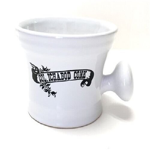 Apothecary Shaving Mug - White