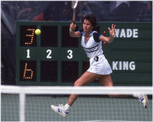 Vintage Tennis Legend Photo Print