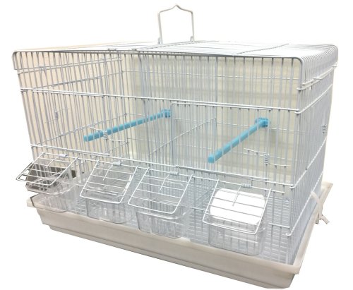 Aviary Haven Dual Compartment Bird Cage