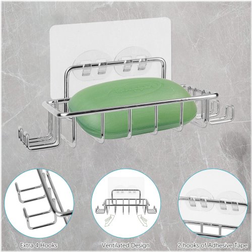 SleekSteel Soap Organizer
