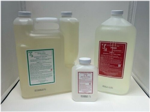 Radiography Solutions Pack, 10 Gallons Each 4010D-4010F