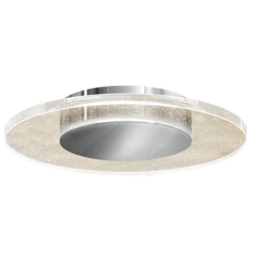 Radiant Aura Chrome LED Ceiling Light