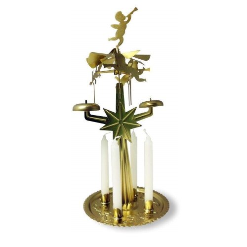 Angel Chime Bell Pyramid Candle Holder