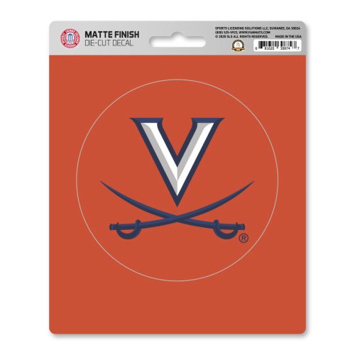 Virginia Cavaliers Matte Decal