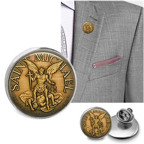 Saint Michael Guardian Pin