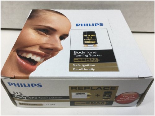 S12 Tanning Bed Starters by Philips - Box of 25 with Free Shipping