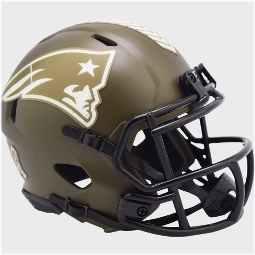 Patriots Salute To Service Mini Helmet