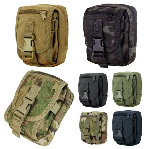 Compact Utility Pouch with MOLLE Compatibility