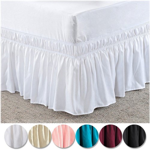 Pleated Dust Ruffle for Twin Size Beds