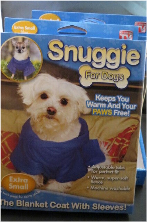 CozyPaws Bulk Pet Apparel Bundle - Extra Small Snuggie Jackets