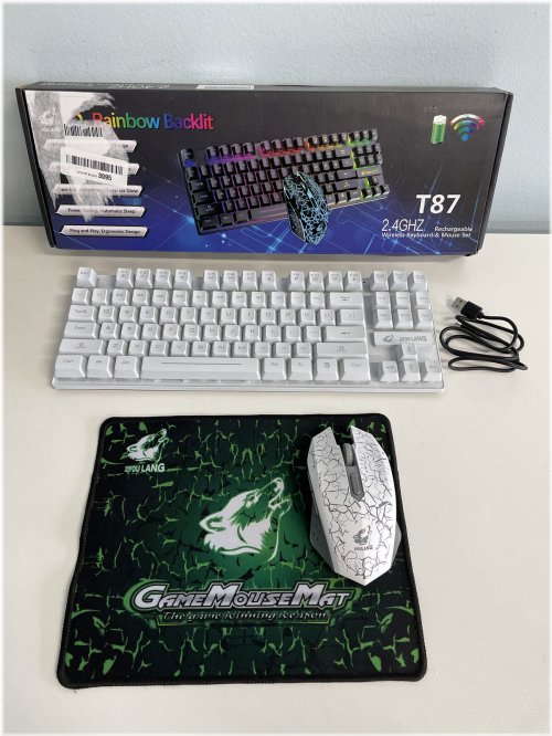 Acrylic Rainbow Gaming Set