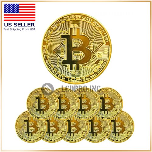 Golden Moments Collection: 10 Commemorative Bitcoin Coins