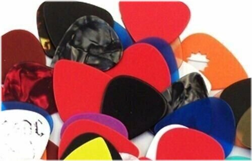 Assorted 351 Guitar Picks Set - Pack of 25 with Free Shipping