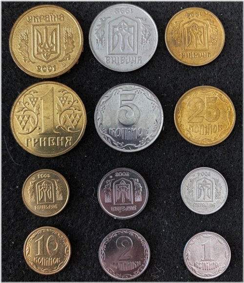 Ukrainian Numismatic Treasures Set