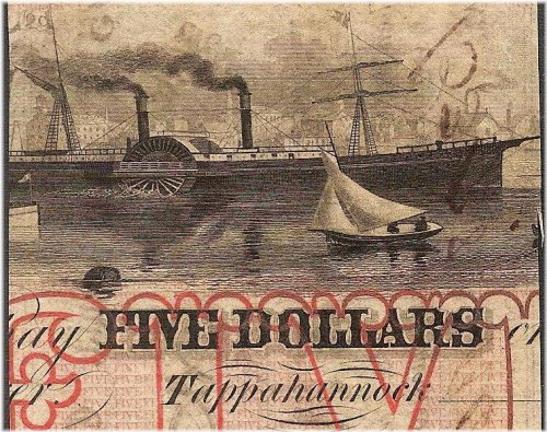 Rappahannock Bank 1862 Virginia Fractional Note
