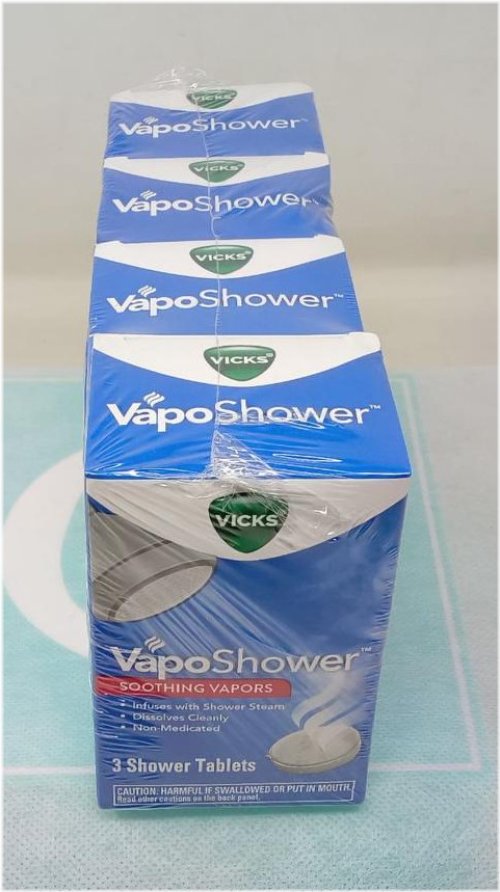 Relax & Revive Aromatherapy Shower Tablets - 12 Tablets Total