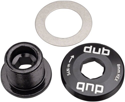 Crank Arm Bolt Kit - M18/M30, DUB, Steel, Black