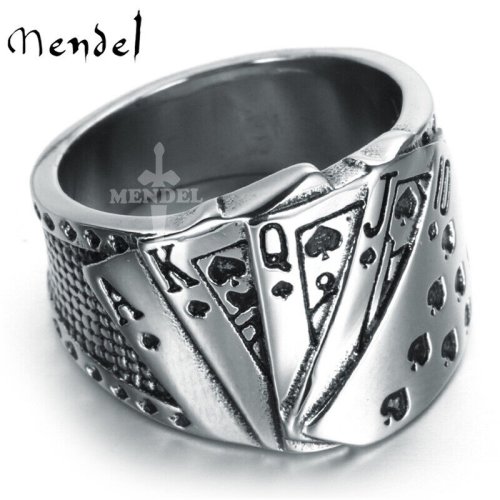 Lucky Poker Ring for Men by MENDEL