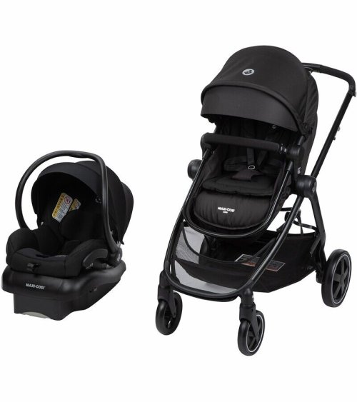 Midnight Black Zelia 2 Travel System