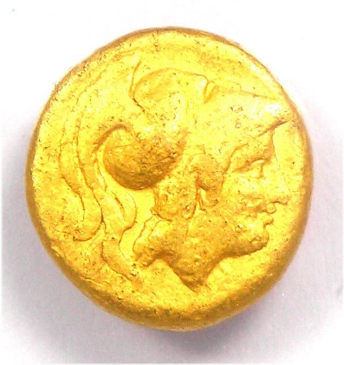 Alexander the Great Gold Stater Coin from 336-323 BC