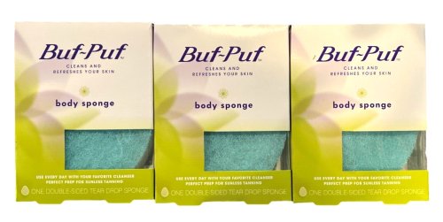 Green Body Sponge Set (3 Pack) by Buf-Puf BODYMATE