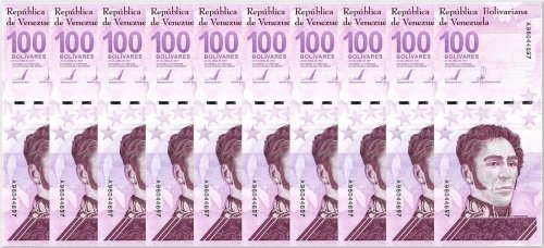 Venezuela 100 Bolivar Digital Collection Set